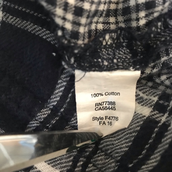 Madewell | Herald Tee in Curtis Blue Plaid - Picture 5 of 5